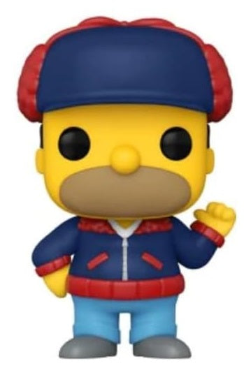 Funko Pop ! Television - The Simpsons (910) Mr. Plow Special Edition Figure 9Cm