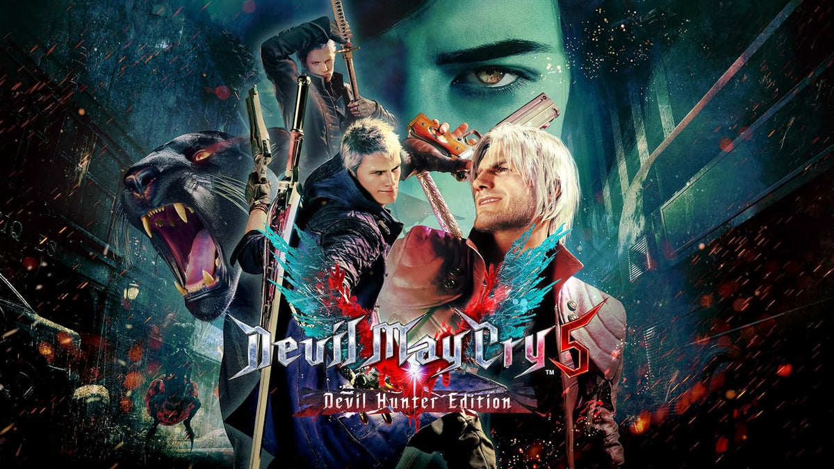 Devil May Cry 5 Hunter Edition Nintendo Switch 2 PAL ITA - Gioco NSW2 Keycard