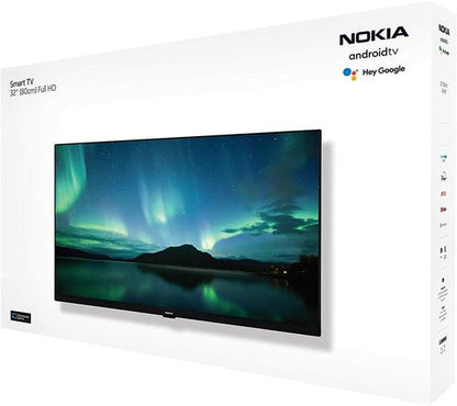 Nokia Smart Tv 32'' Android Hd Dvb-T2/C/S2 Hdr Led Usb Netflix Dazn Disney+ App