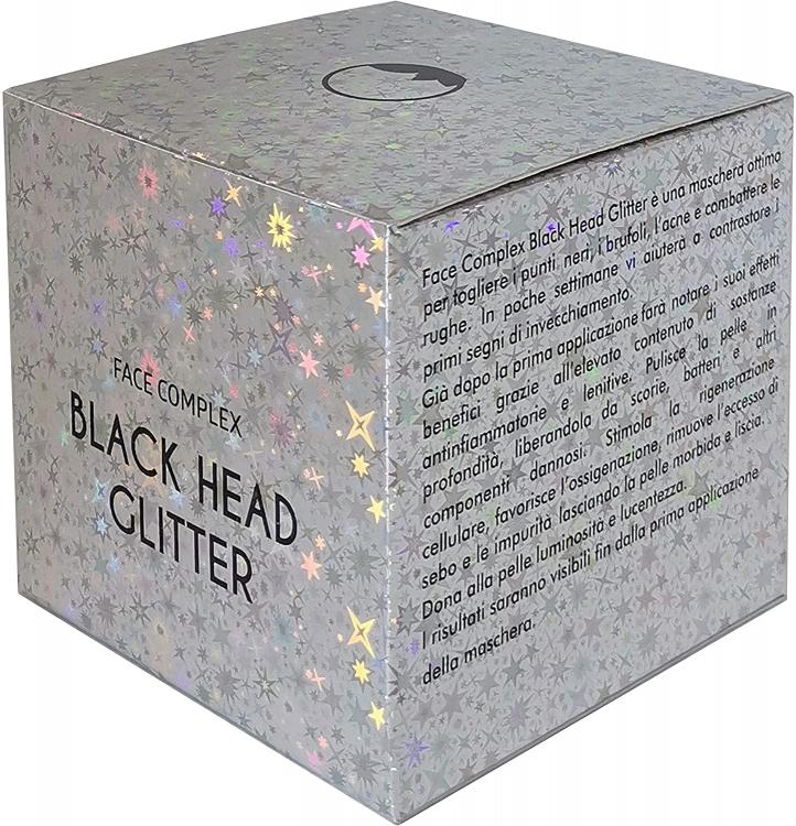Glitter Mask Black Head Maschera Glitterata Viso Idratante Punti Neri Acne Rughe