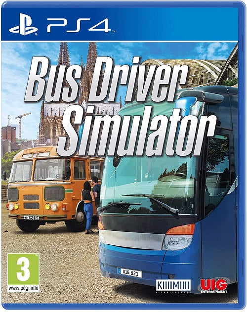 BUS DRIVER SIMULATOR PS4 VIDEOGIOCO PLAYSTATION 4 AUTOBUS SIMULATORE ITALIANO