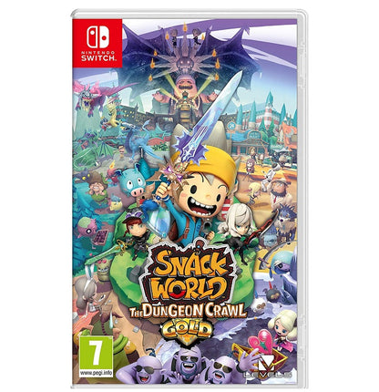 Snack World: Esploratori Di Dungeon - Gold Nintendo Switch Italiano Gioco Ita
