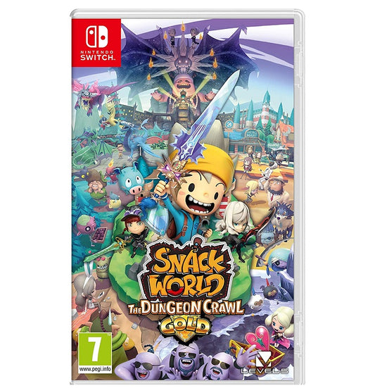Snack World: Esploratori Di Dungeon - Gold Nintendo Switch Italiano Gioco Ita
