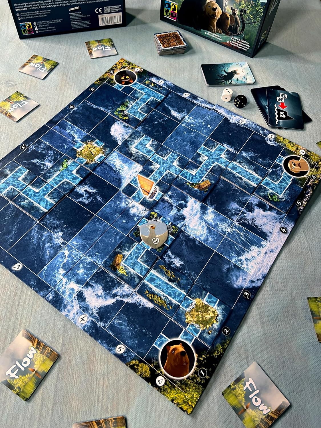 Asmodee Flow Gioco da Tavolo 1-6 Giocatori - Edizione in Italiano
