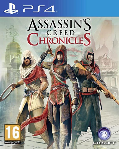 ASSASSIN'S CREED CHRONICLES PS4 GIOCO ITALIANO PLAYSTATION 4 EU PACK 3 EPISODI