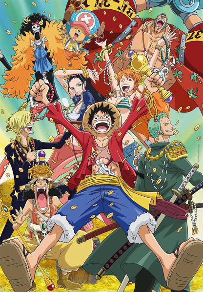 Clementoni Puzzle One Piece Crew V2 1000 Pz - Puzzle + Poster Incluso Ciurma