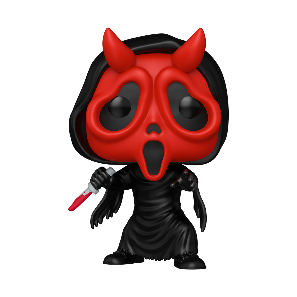 Funko Pop! Movies Scream - (2037) Ghost Face Devil Mask Special Figure 9cm - W/ Blood Knight