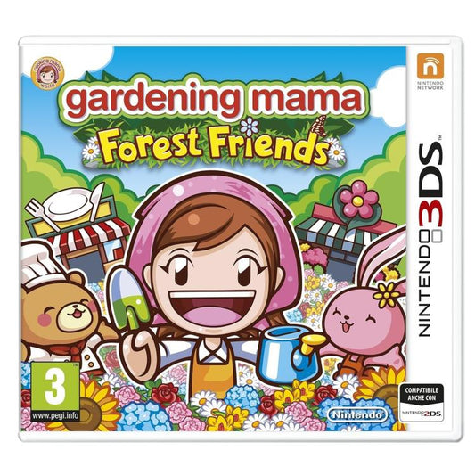 Gardening Mama Forest Friends Nintendo 3Ds / 2Ds Gioco Italiano Cooking Mama