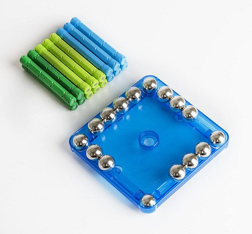 Geomag Classic Color 35 Palline Barrette Magnetiche Blu Verde Gioco Costruzione
