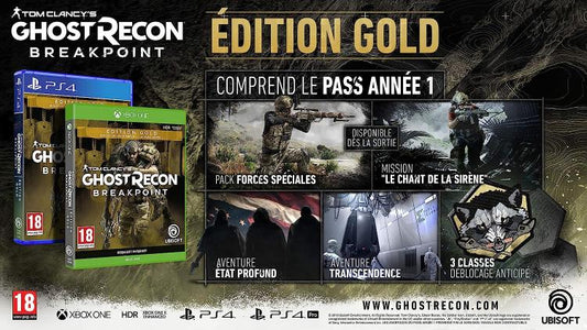 Tom Clancy'S Ghost Recon Breakpoint - Gold Edition Ps4 Italiano Gioco Eu Nuovo
