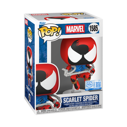 Funko Pop ! Marvel Spider-Man - (1585) Scarlet Spider (Special Edition) - Vinyl Figure 9Cm