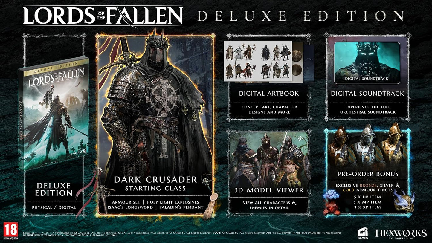 Lords Of The Fallen Deluxe Edition Ps5 Videogioco Playstation 5 Eu Ita - Multilingua