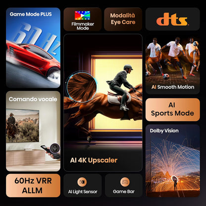 Hisense Smart TV 65" UHD 4K Ultra HD 65A6Q Led Android Wi-Fi Hdmi Hdr