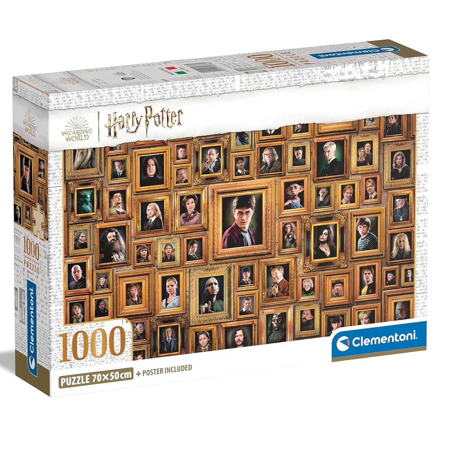 Clementoni Puzzle Impossible Puzzle - Harry Potter- 1000 Pz - Puzzle