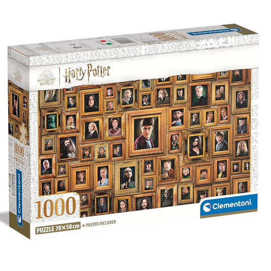 Clementoni Puzzle Impossible Puzzle - Harry Potter- 1000 Pz - Puzzle