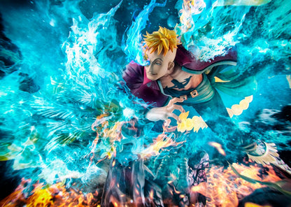 Megahouse - One Piece MAS-Maximum PVC Marco the Phoenix Leader of 1st group of Whitebeard Pirates Statua 32 cm