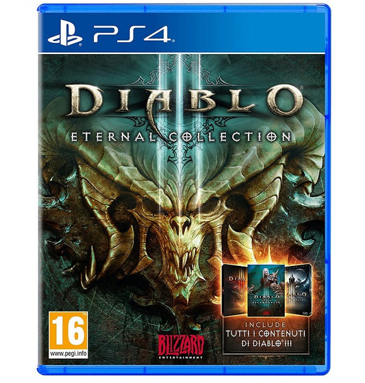 DIABLO III 3 ETERNAL COLLECTION EDITION PS4 VIDEOGIOCO PLAY STATION 4 ITALIANO