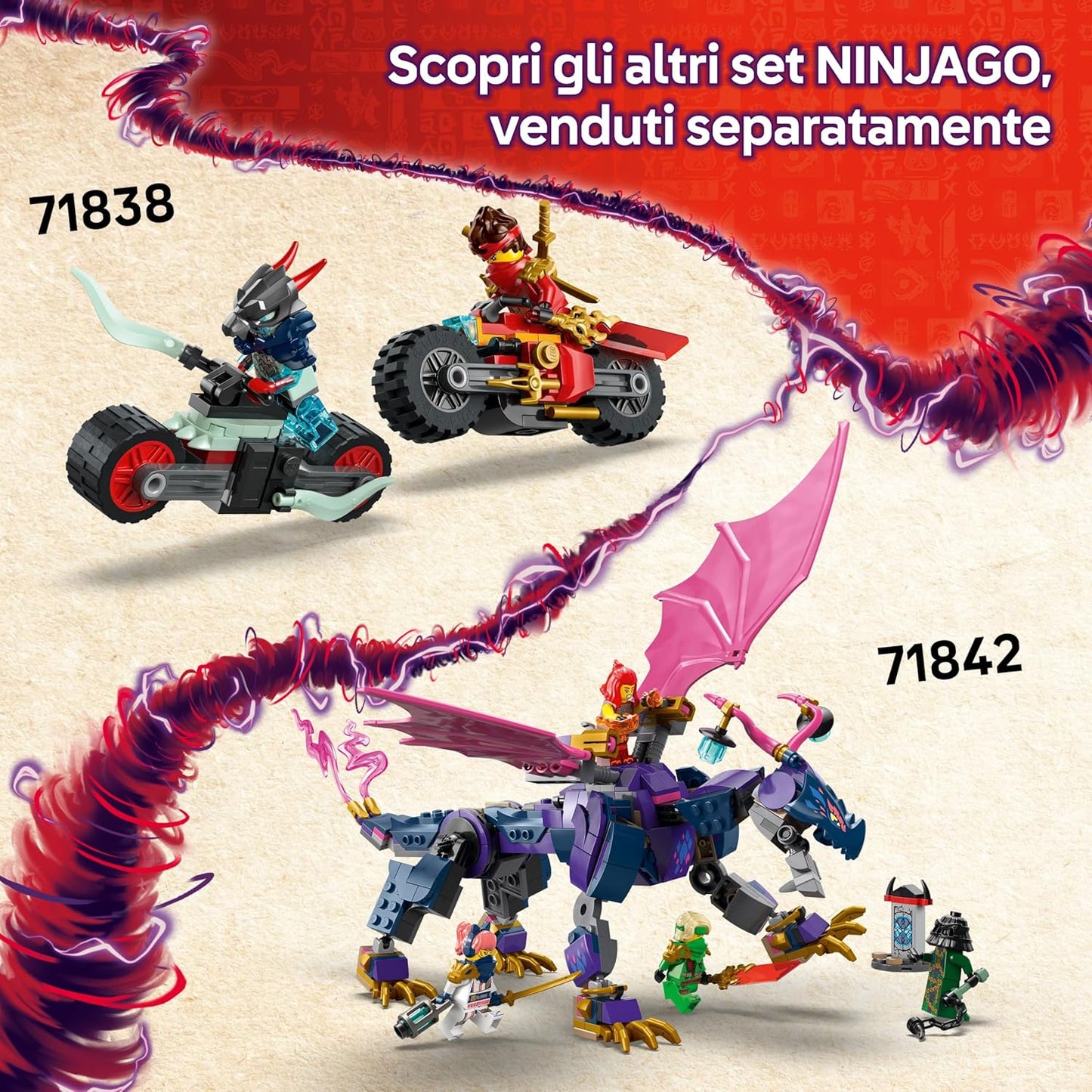 Lego - Ninjago 71839 (Battle Mech Spinjitzu di Arin) 213 pz 7+ Costruzioni