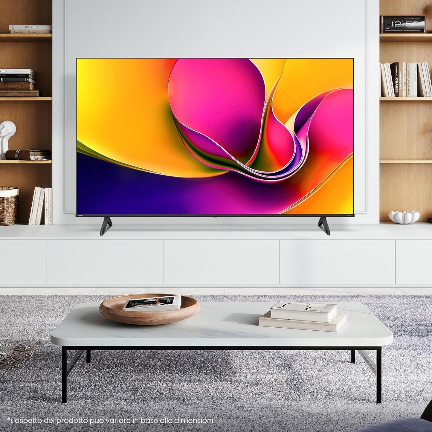 Hisense Smart TV 65" UHD 4K Ultra HD 65A6Q Led Android Wi-Fi Hdmi Hdr
