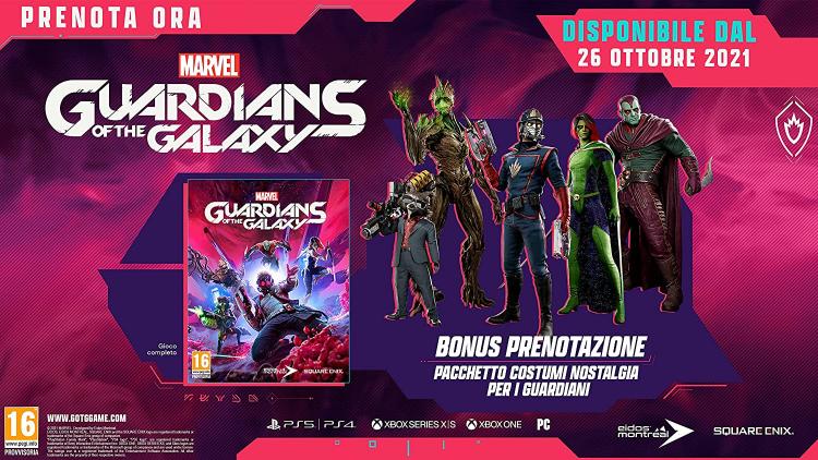 Marvel Guardians Of The Galaxy Ps4 Gioco Italiano Guardiani Della Galassia Ps5