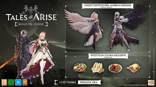 Tales Of Arise Ps4 Videogioco Playstation 4 Italiano Gioco Nuovo Sigillato