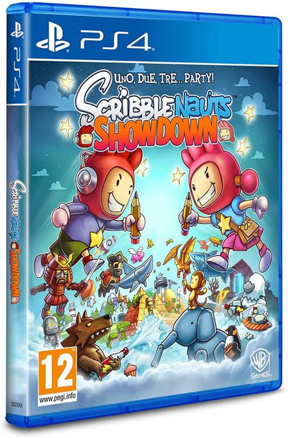 Scribblenauts Showdown Ps4 Videogioco Sony Play Station 4 Italiano Puzzle Nuovo
