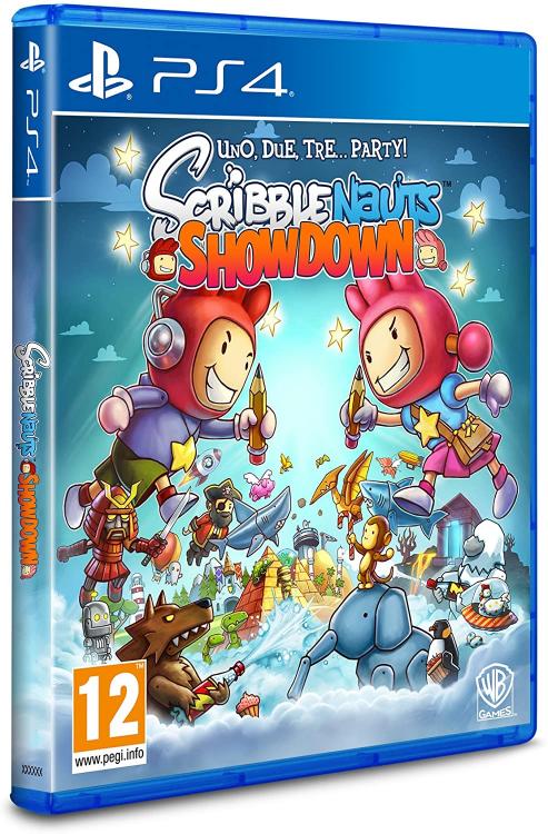 Scribblenauts Showdown Ps4 Videogioco Sony Play Station 4 Italiano Puzzle Nuovo