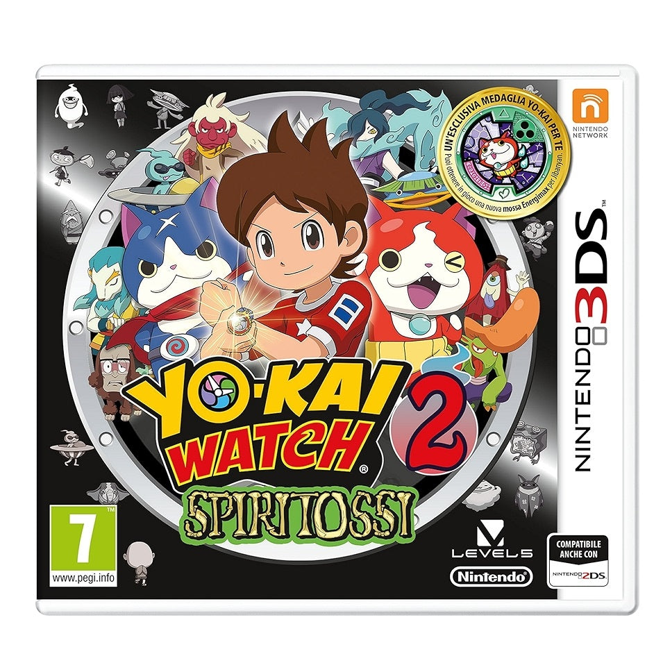 Yo-Kai Watch 2: Spiritossi Nintendo 3Ds 2Ds Xl Videogioco Nuovo Gioco Italiano