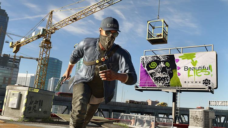 Watch Dogs 2 Ps4 Gioco Italiano Playstation 4 Videogioco Pal Ita Copertina Ita