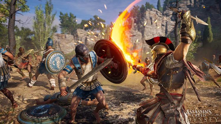 ASSASSIN'S CREED ODYSSEY + ORIGINS DOUBLE PACK PS4 ITALIANO GIOCO PLAYSTATION 4