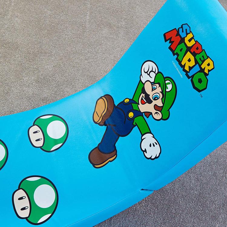 Sedia Gaming X Rocker Nintendo Pieghevole Super Mario All-Star Luigi Chair