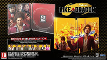 Yakuza Like A Dragon Day Ichi Edition Ps4 Steelbook Gioco Italiano Nuovo Pal