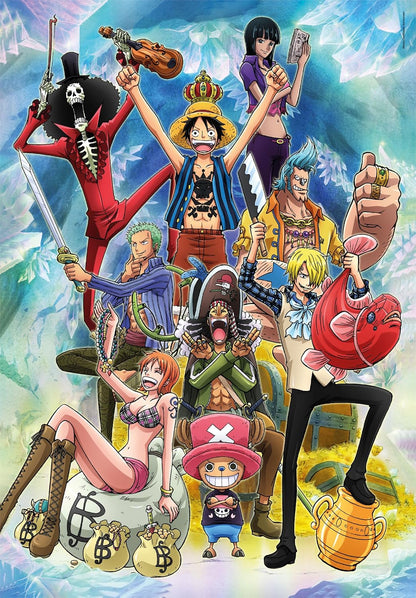 Clementoni Puzzle One Piece Ciurma 1000 Pz - Puzzle + Poster Incluso Crew