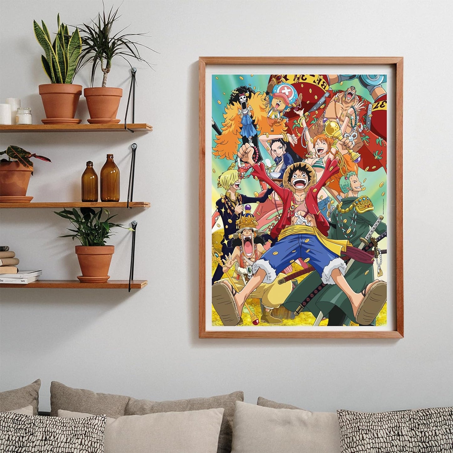 Clementoni Puzzle One Piece Crew V2 1000 Pz - Puzzle + Poster Incluso Ciurma
