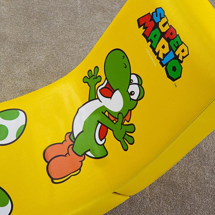 Sedia Gaming X Rocker Nintendo Pieghevole Super Mario All-Star Yoshi Chair