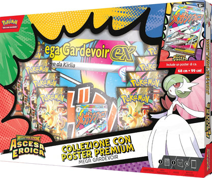 Pokémon GCC: Megaevoluzione Ascesa Eroica - Collezione Poster Premium Mega Gardevoir