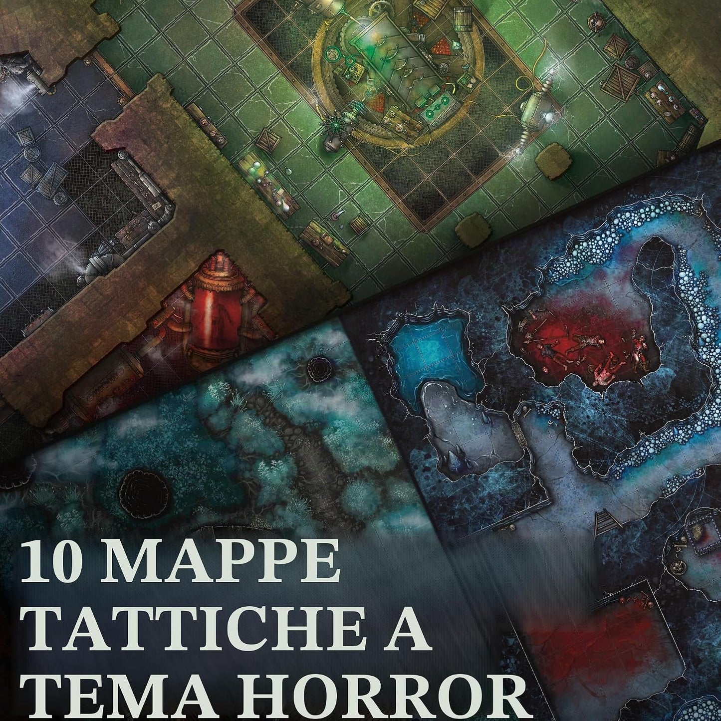 Dungeons & Dragons - Ravenloft - The Horrors Within - Pack di mappe (Versione Inglese)