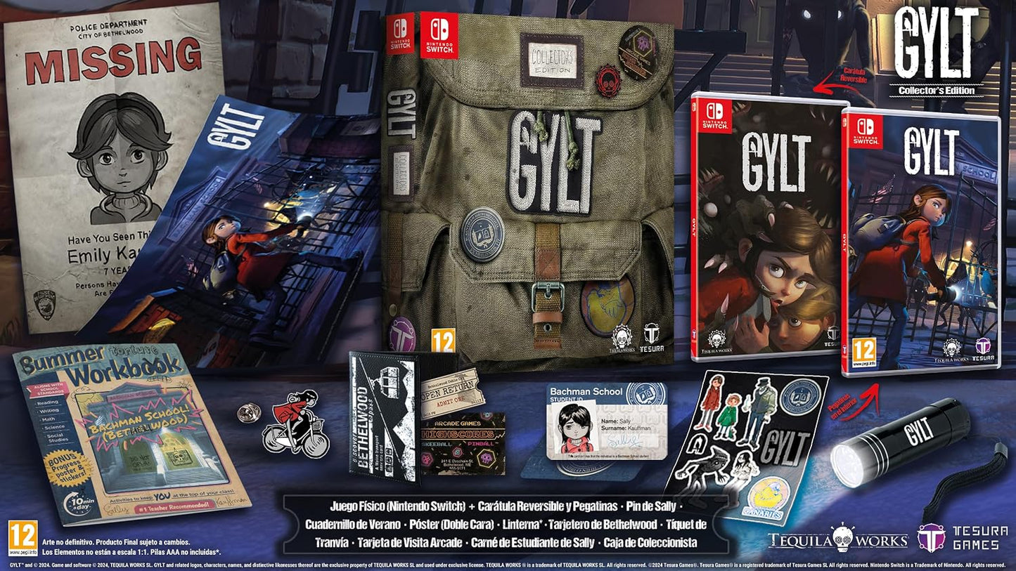 Gylt Collectors Edition Nintendo Switch Gioco PAL ITA Nuovo Sigillato NSW2