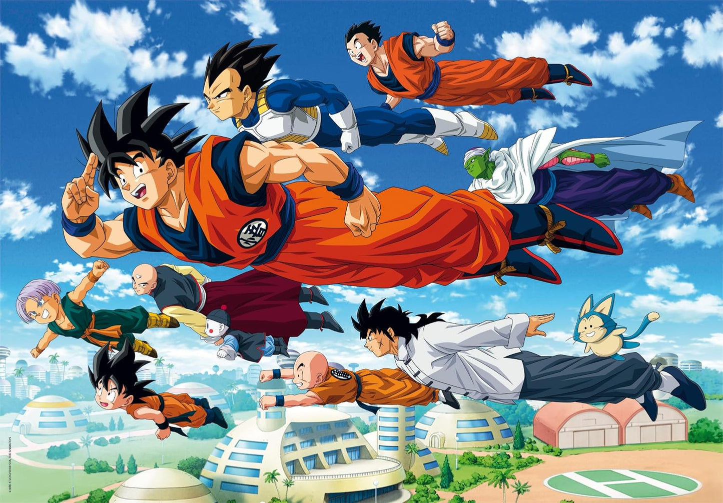 Clementoni Puzzle Dragon Ball Super In the Sky 1000 Pezzi Puzzle Adulti + Poster Incluso