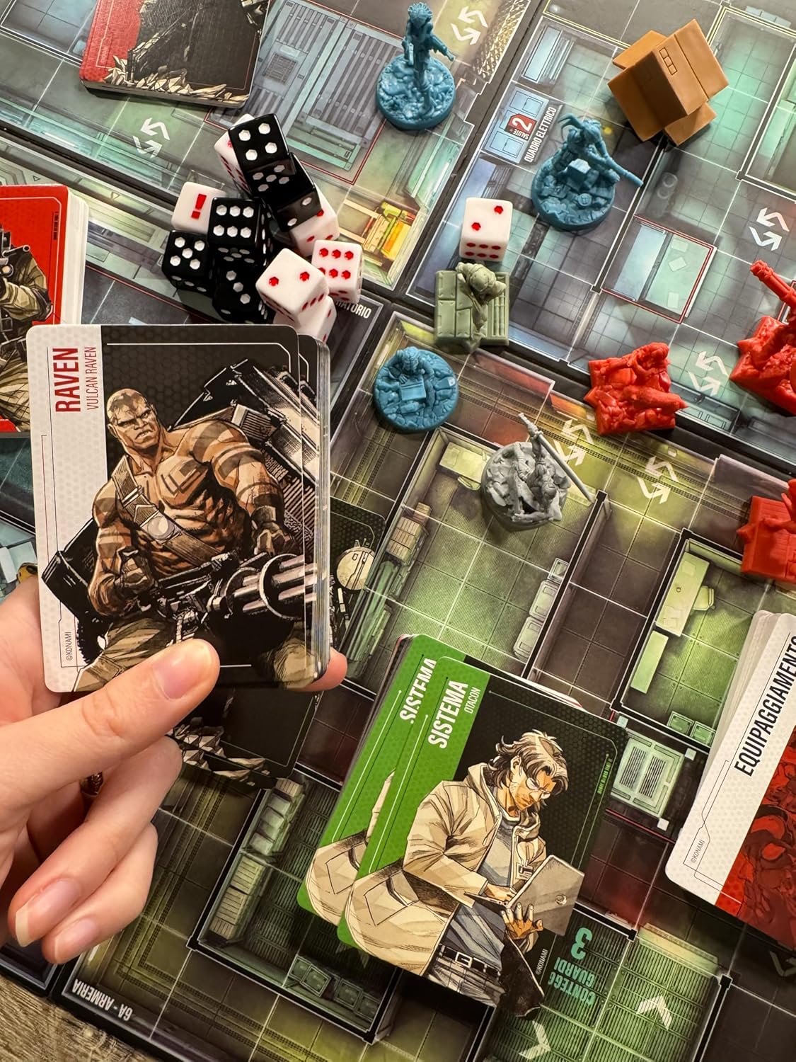 Asmodee – Gioco da Tavolo Metal Gear Solid (1-4 Giocatori) MGS Game