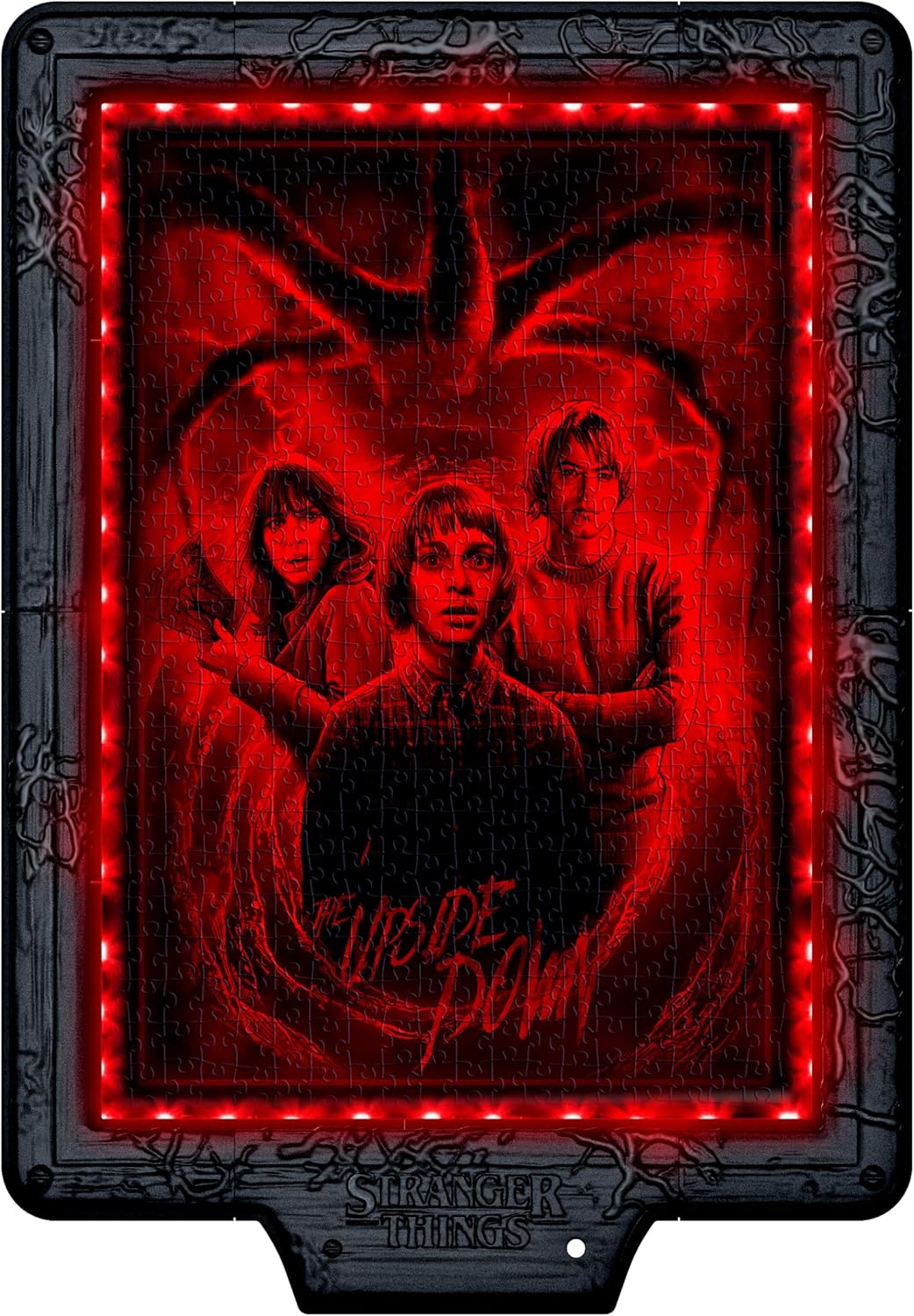 Clementoni Puzzle 520pz Stranger Things Metamorphic The Upside Down Led - (PZL0390)