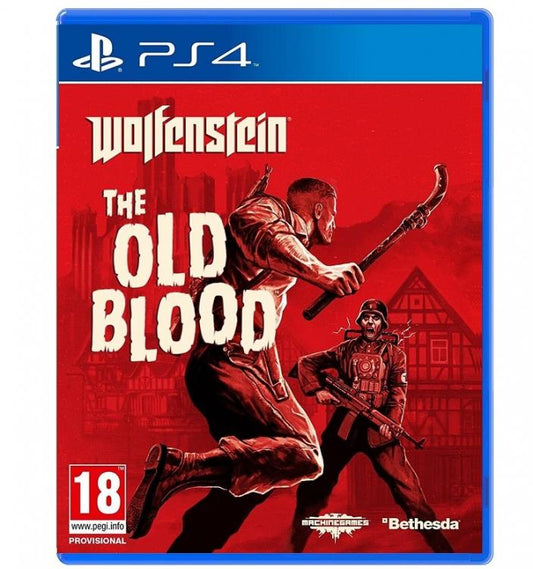 Wolfenstein The Old Blood Ps4 Gioco Playstation 4 Italiano Videogioco Sigillato