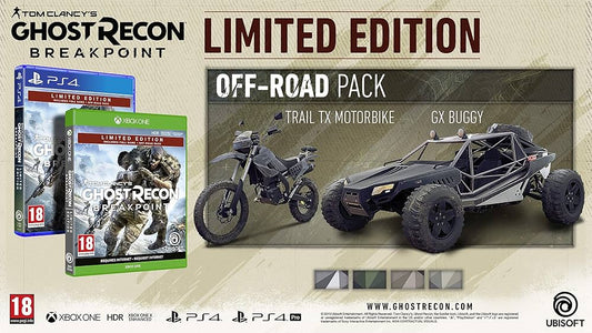 Tom Clancy'S Ghost Recon Breakpoint Limited Edition Ps4 Italiano Gioco Playstation 4