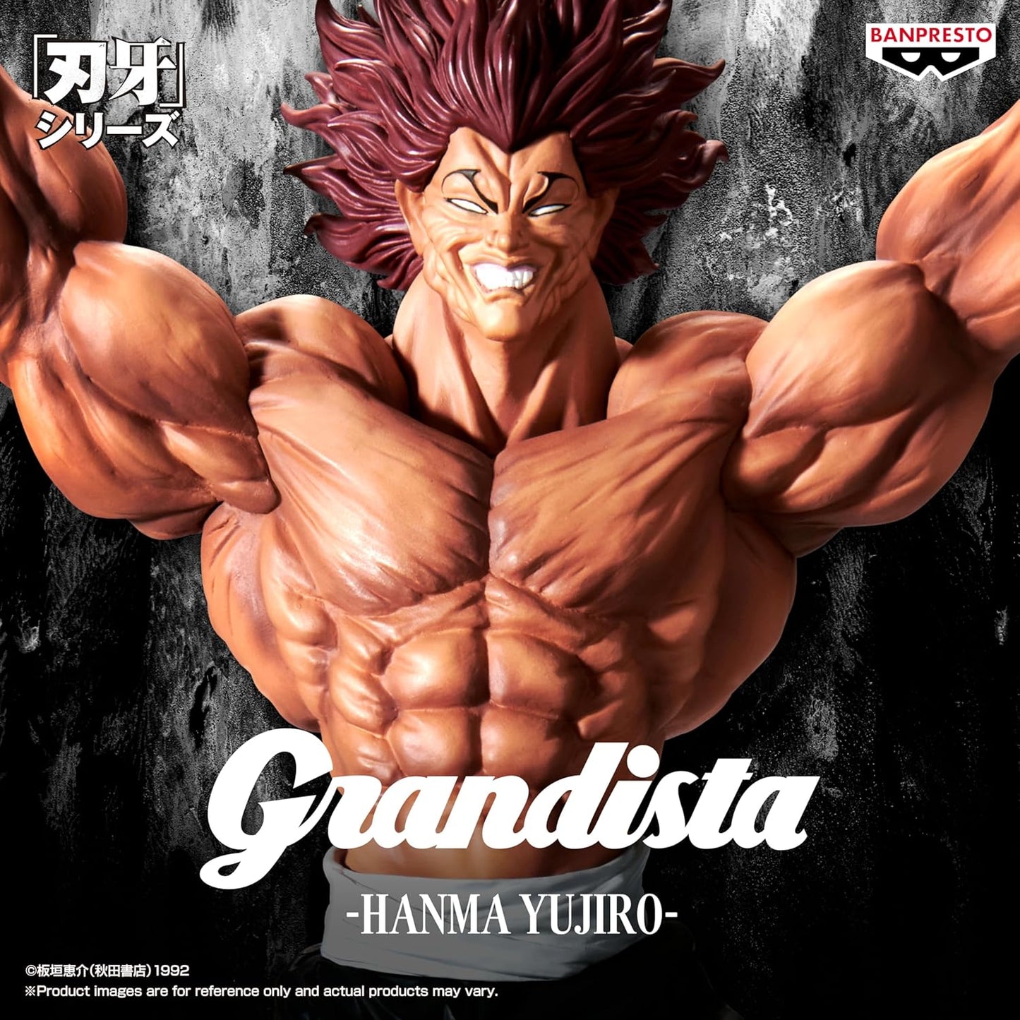 Banpresto Grandista Baki: Yujiro Hanma Statua Da Collezione - Figure 31cm PVC