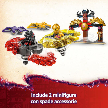 Lego - Ninjago 71826 (Battle Pack Draghi dello Spinjitzu) 186 pz 6+ Costruzioni