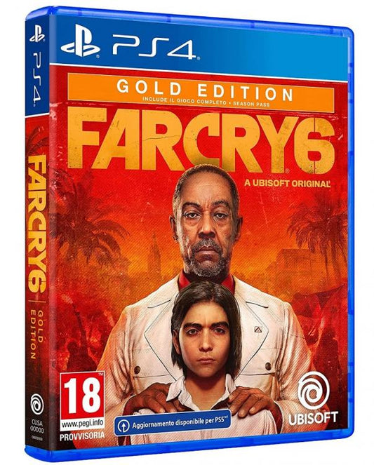Far Cry 6 Gold Edition Ps4 Gioco Italiano Play Station 4 Videogioco Upgrade Ps5