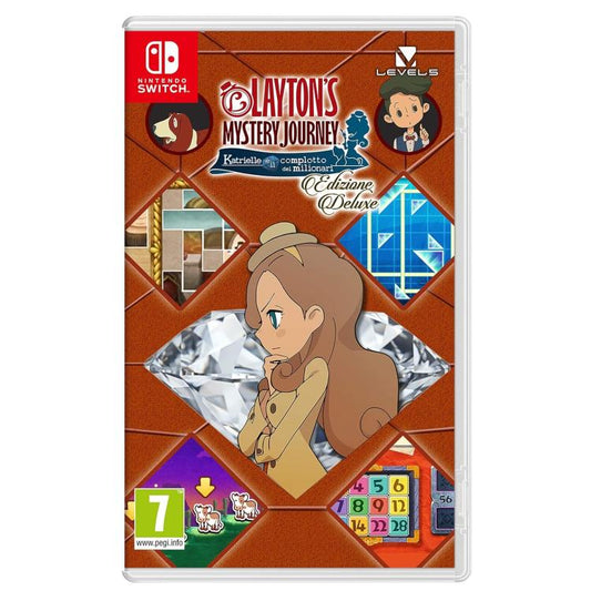 Layton'S Mystery Journey Katrielle E Il Complotto Dei Milionari Nintendo Switch