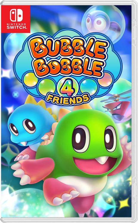 BUBBLE BOBBLE 4 FRIENDS NINTENDO SWITCH GIOCO PUZZLE PALLINE VIDEOGIOCO NUOVO