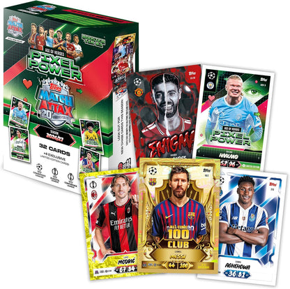 Topps Match Attax UCC 2026/27 - Booster Tin 3 (Pixel Power) 32 Card Uefa - TCG Carte Da Collezione