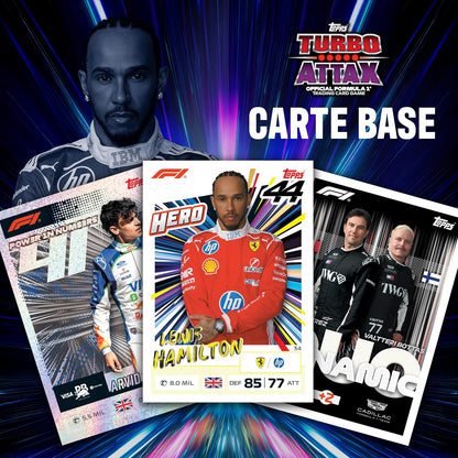 Topps Formula 1 2026 Turbo Attax - Super Tin F1 - Greats of the Grid 72 Carte TCG - Da Collezione